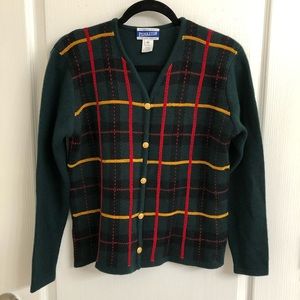 Pendleton Vintage Cardigan Christmas Holiday